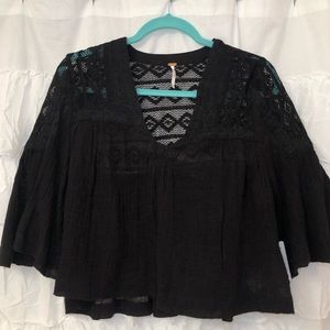 Free People Flowy Shirt🌙